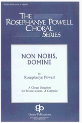 Non Nobis, Domine SATB choral sheet music cover